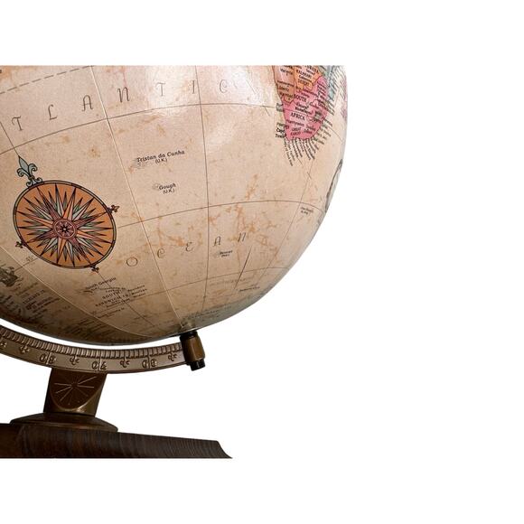 Globe / Map / World / Replogle 12” World Classic Series, Raised Relief / Vintage - Picture 8 of 12
